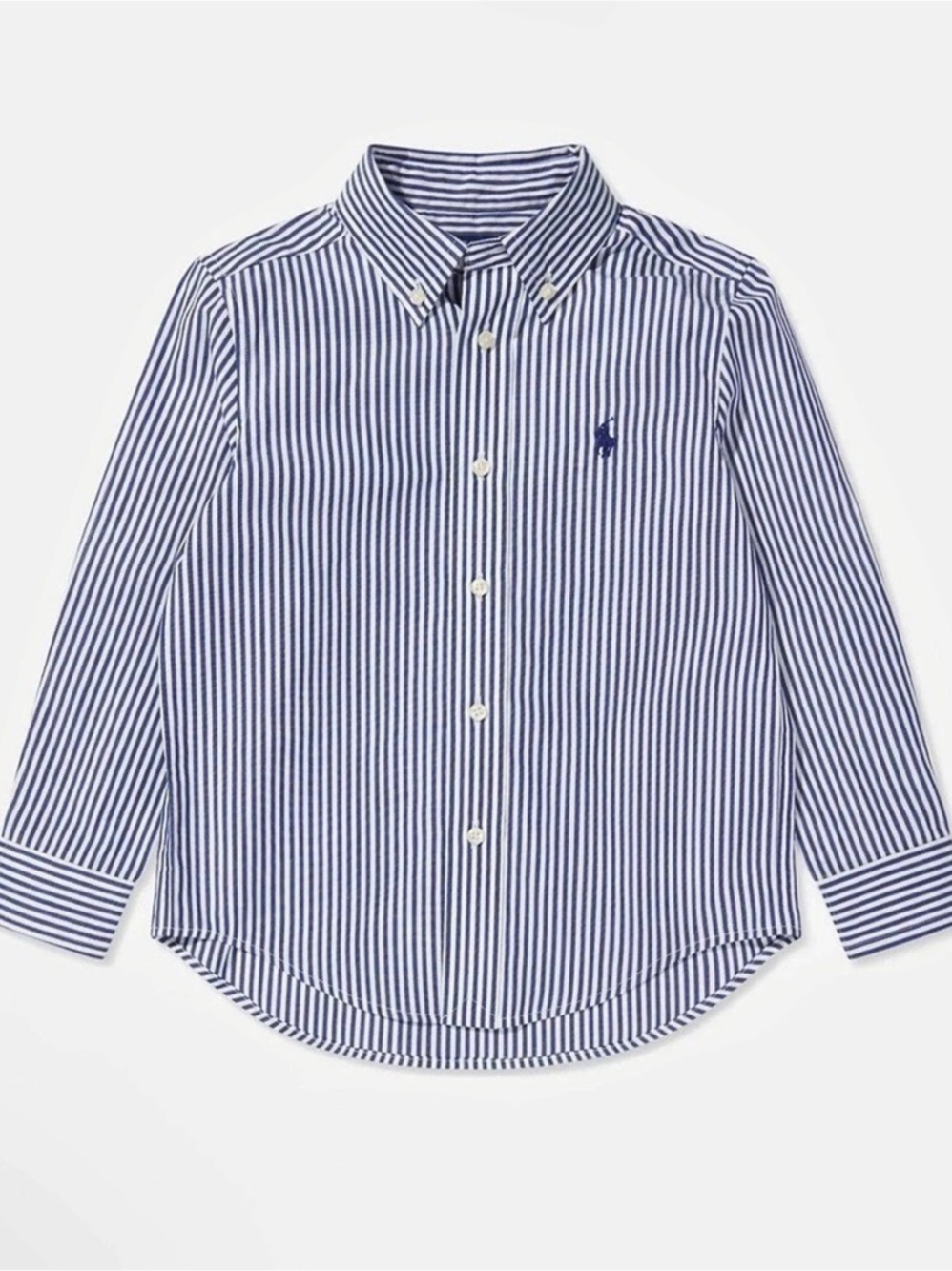 Polo Ralph Lauren Classic Fit Striped Shirt Blue & White